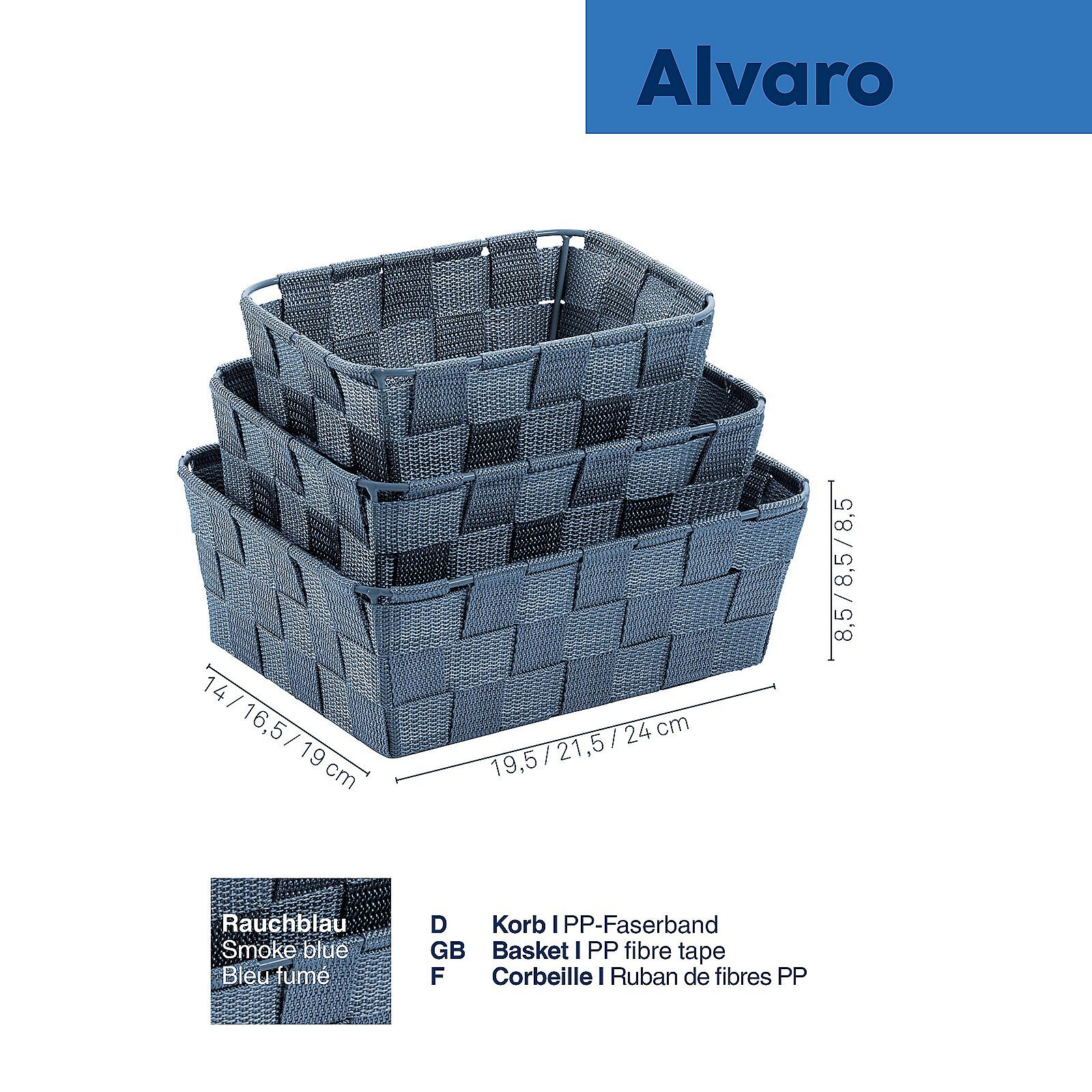 Korb-Set, Alvaro