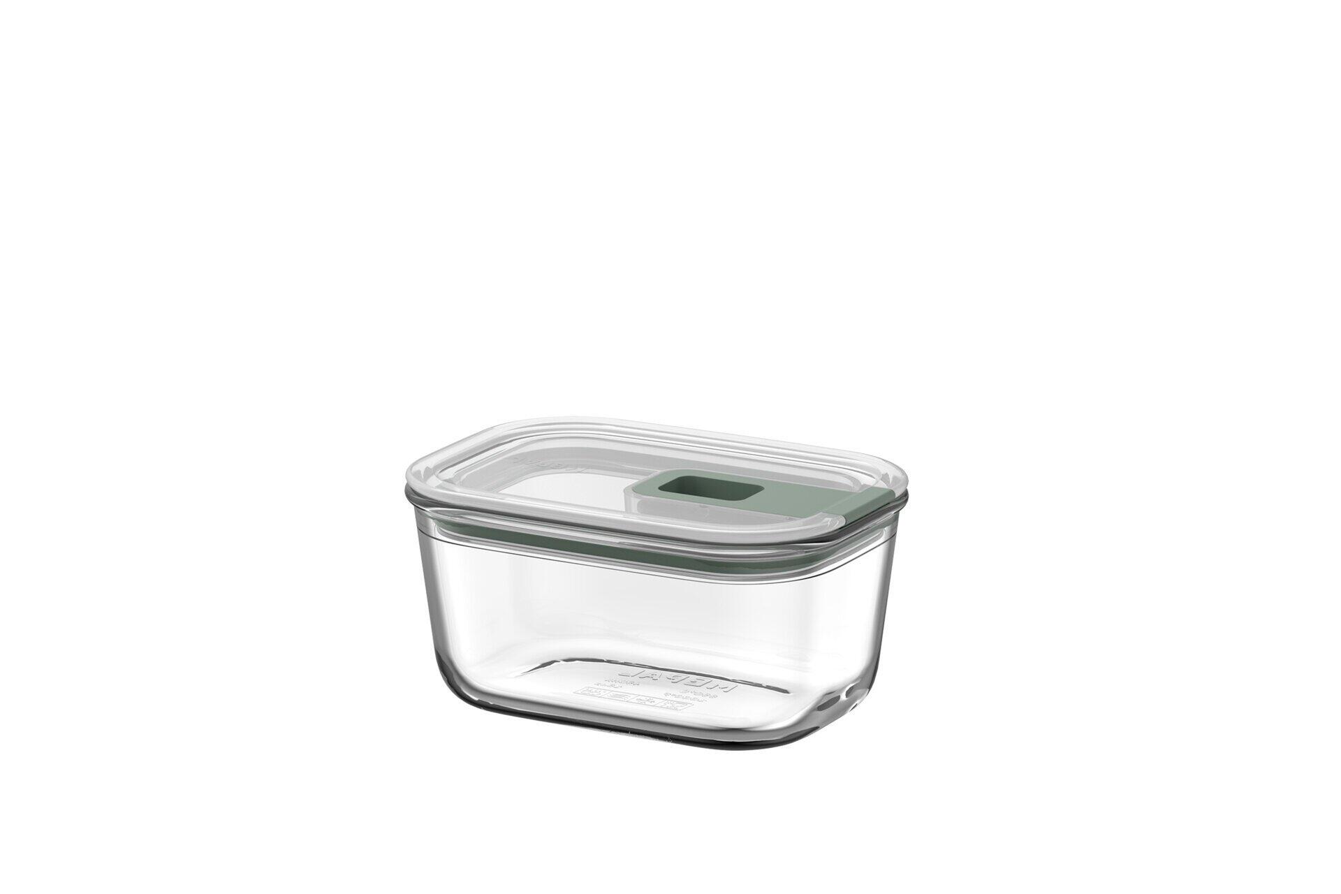 Mepal Rosti Bv Grün Frischhaltedose Glas, Easyclip – – Ca.7x6,4X18,4Cm