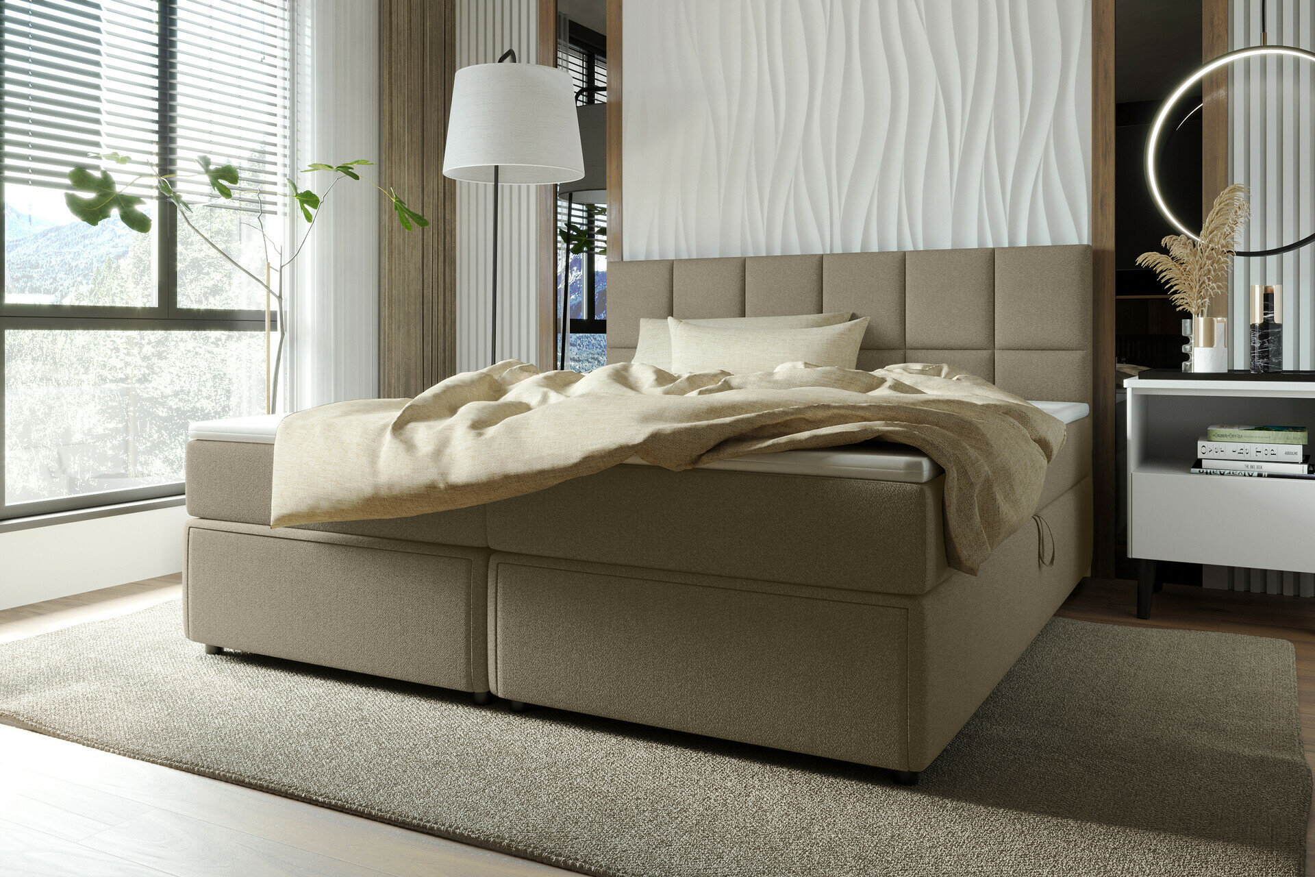 Boxspringbett, Garda