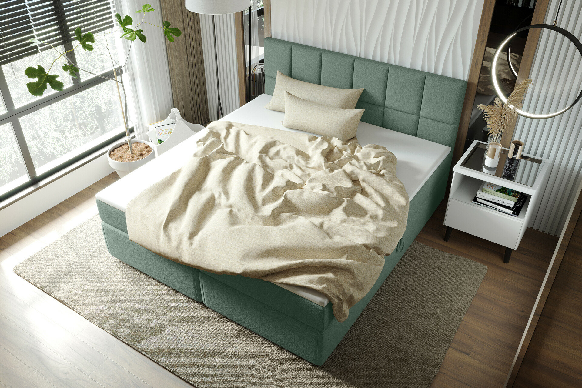 Boxspringbett, Garda