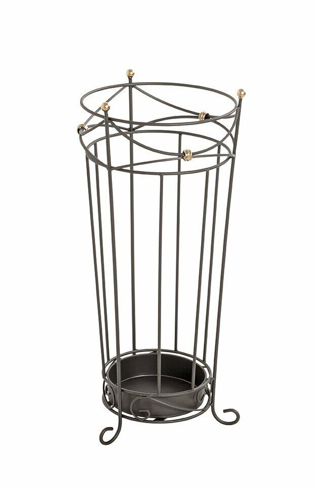 Haku-Möbel Braun Schirmständer, 88785 – Anthrazit – Ø 24Cm H: 55Cm