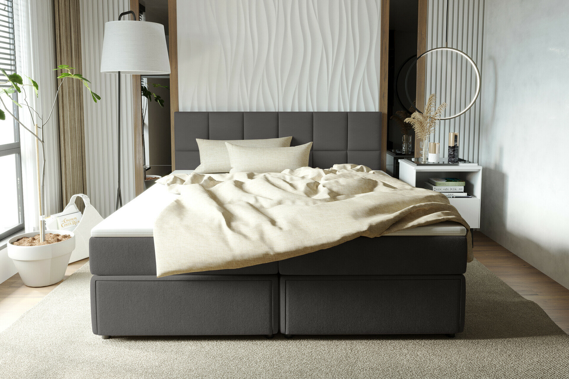Boxspringbett, Garda