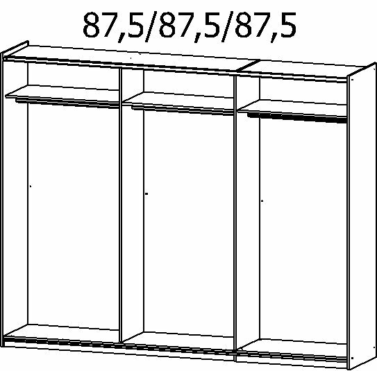 Schwebetürenschrank, Kronach