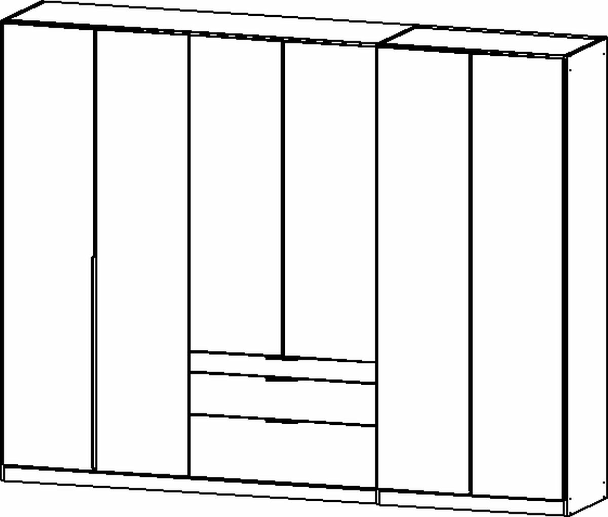 Drehtürenschrank, Alabama