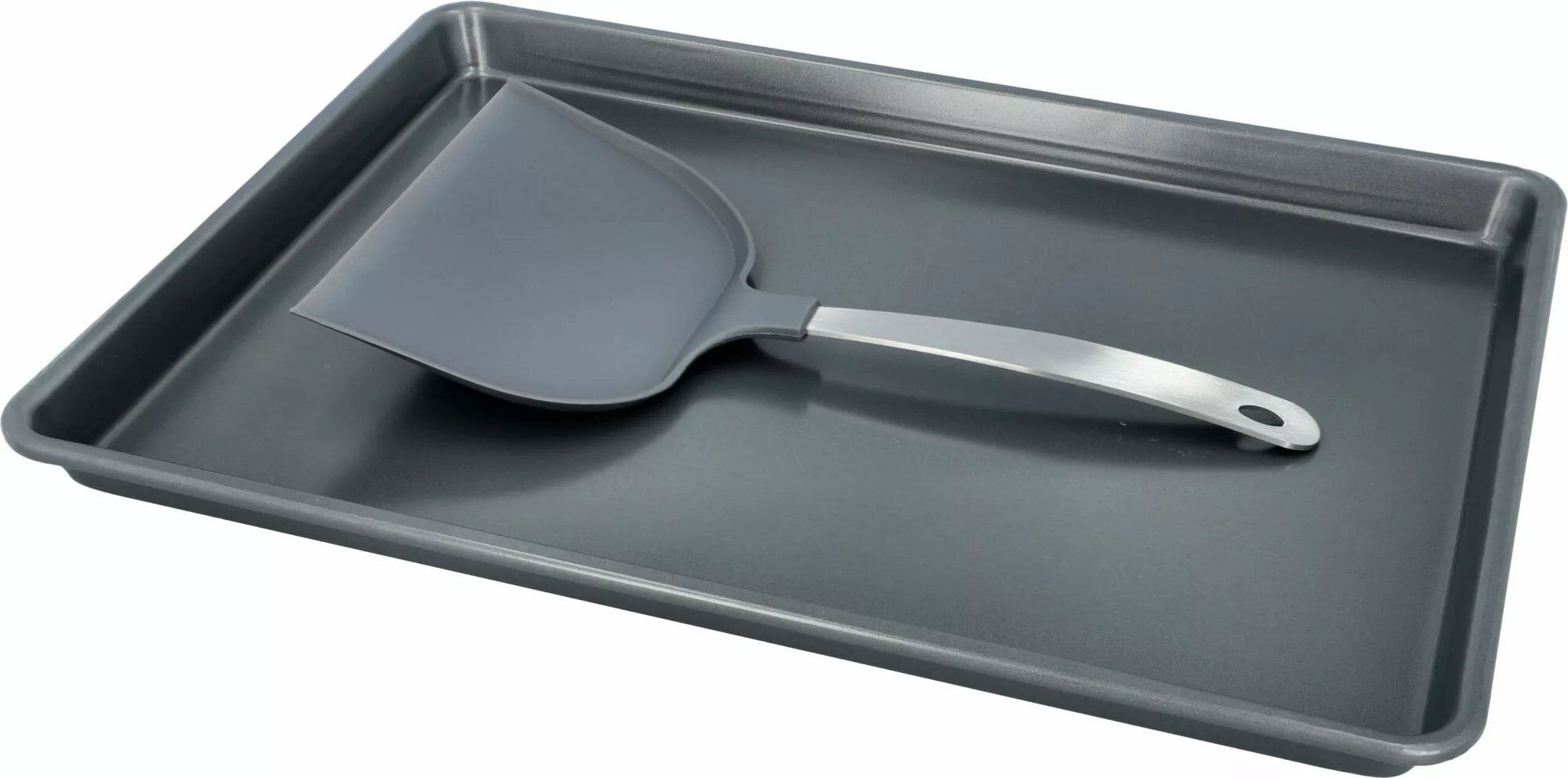 Plätzchen Backblech mit breiter Plätzchenschaufel