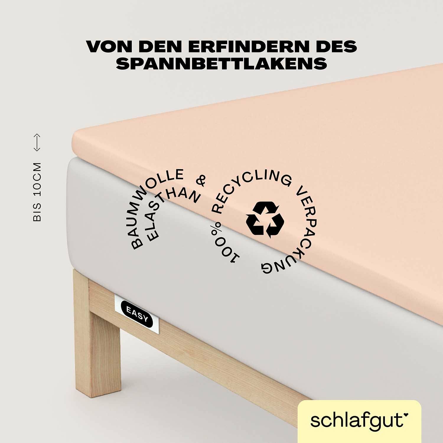 Spannbettlaken, EASY Jersey