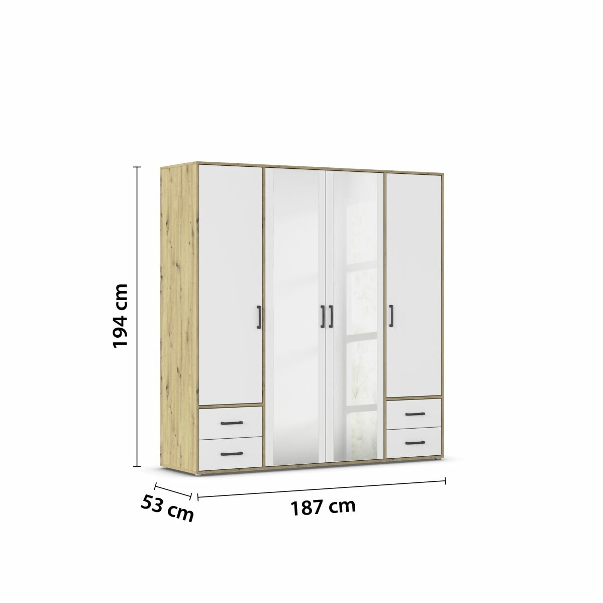 Drehtürenschrank, Voyager