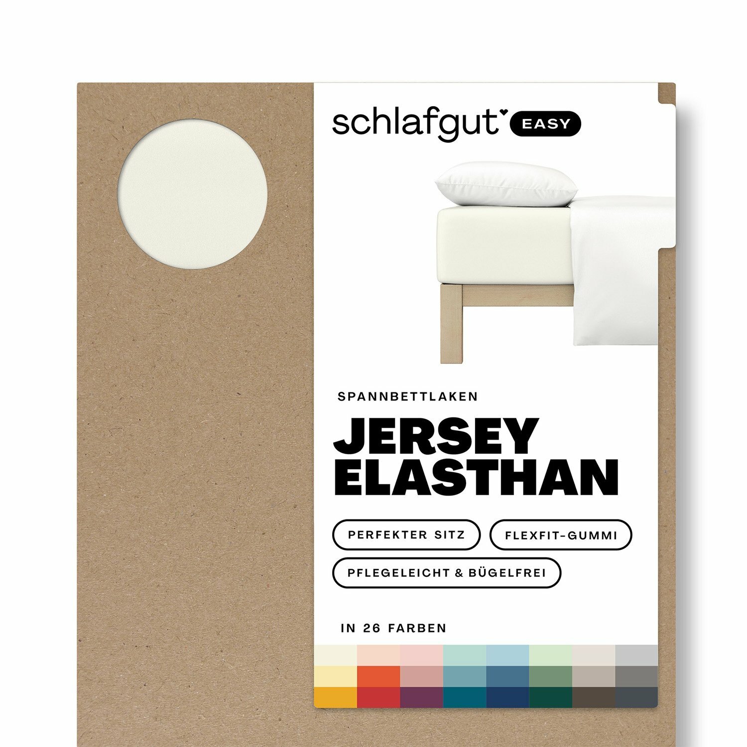 Spannbettlaken, EASY Jersey