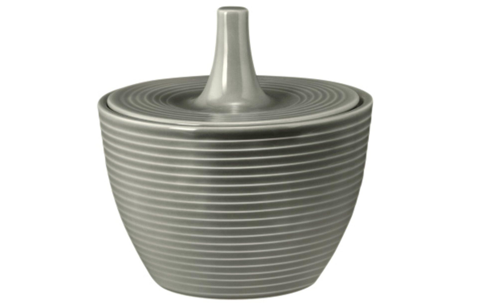 Seltmann Grau Zuckerdose, Beat – – Ca.9,9Cm