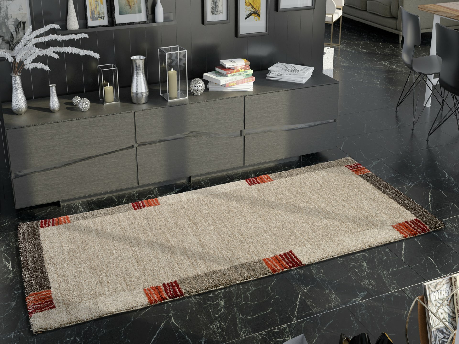 Maschinenwebteppich, Izmir