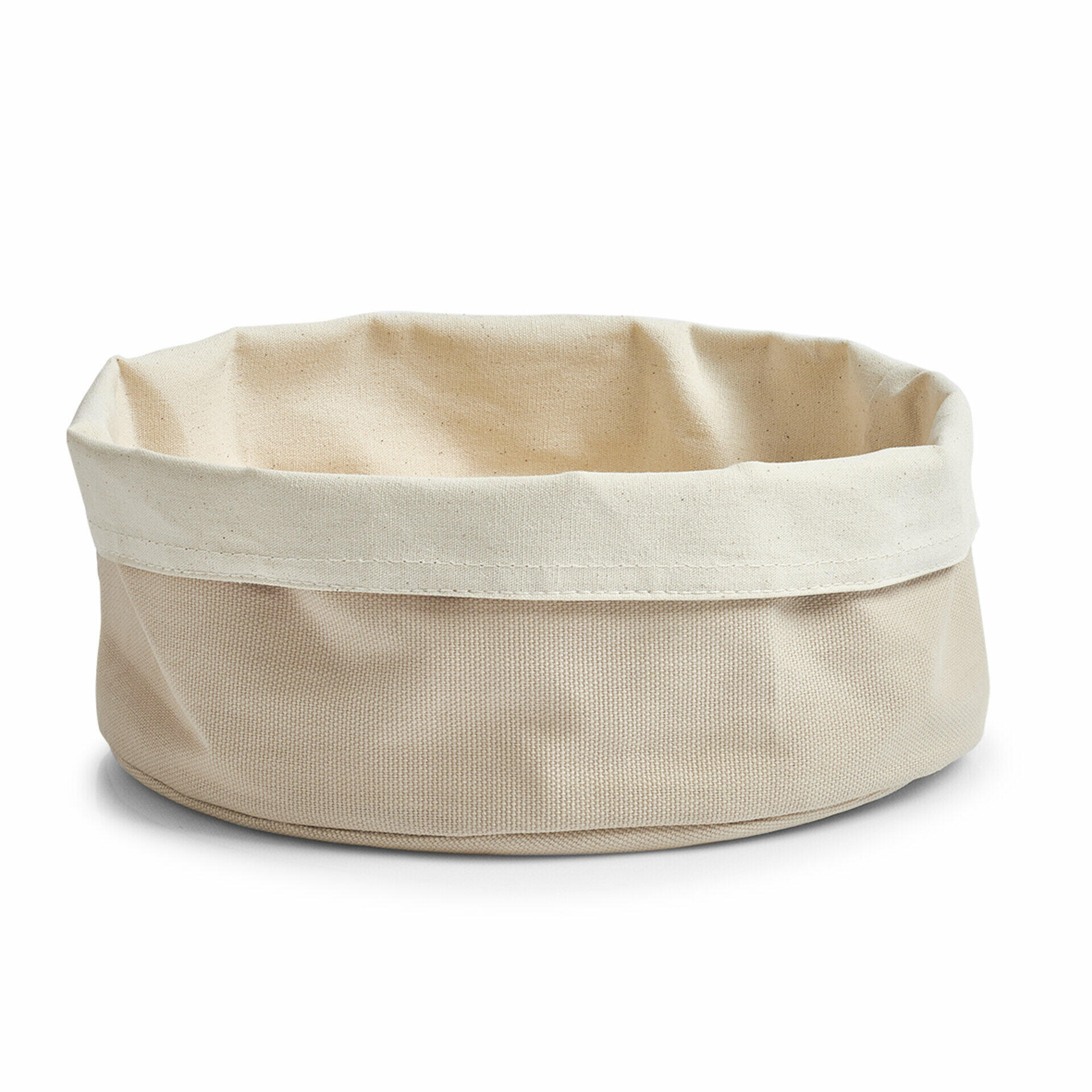 Zeller Present Braun Brotbeutel – Creme – Ca.25x13cm