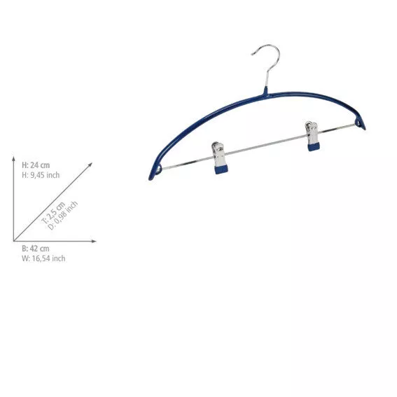Kleiderbügel, B: 42cm, H: 24cm, T: 2,5cm 10352111100