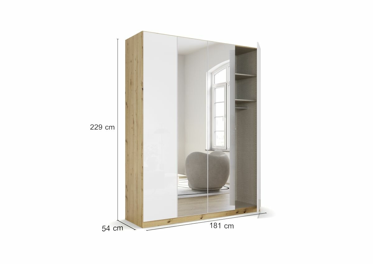 Drehtürenschrank, Alabama