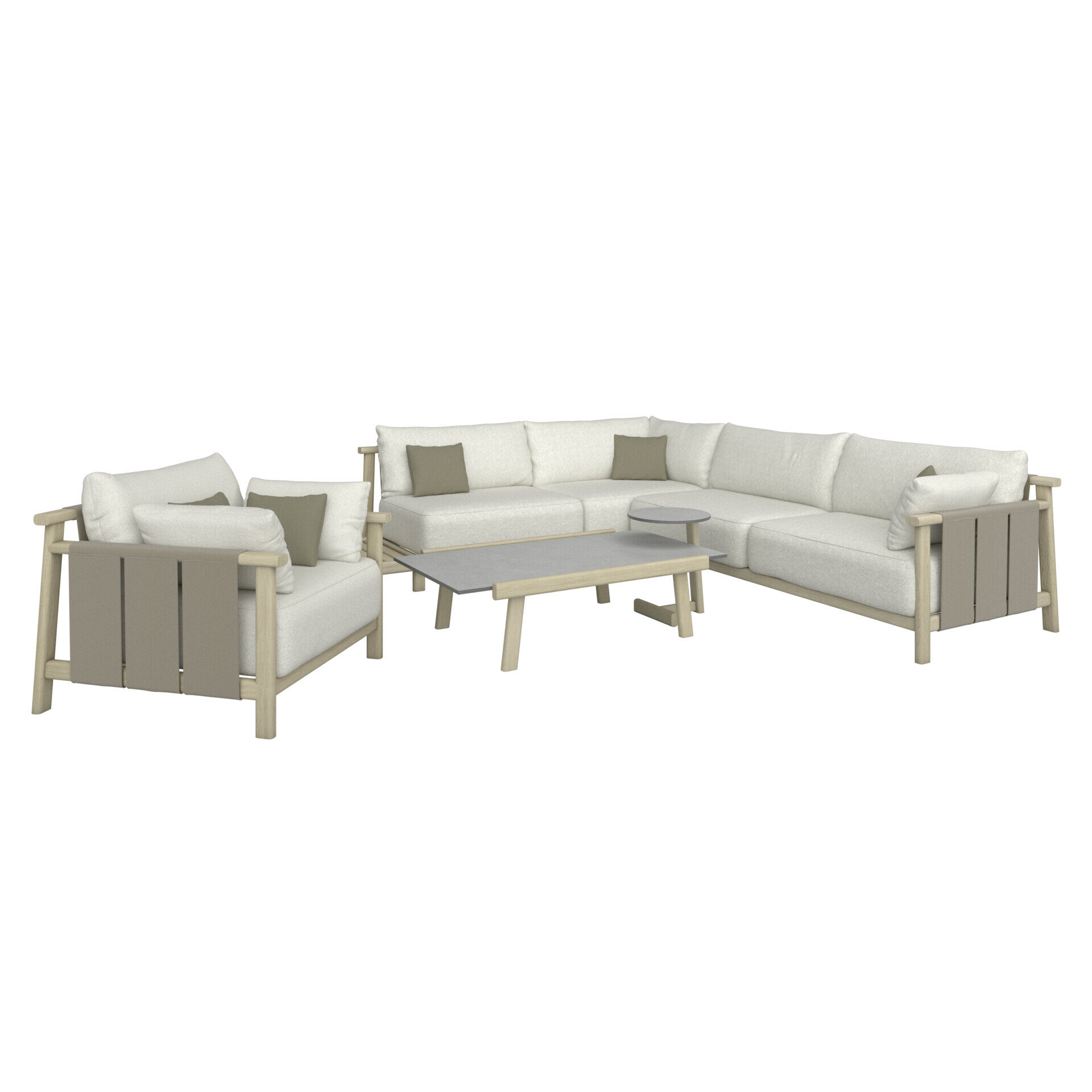 Loungeecke links, Mari Loungeecke links, Mari