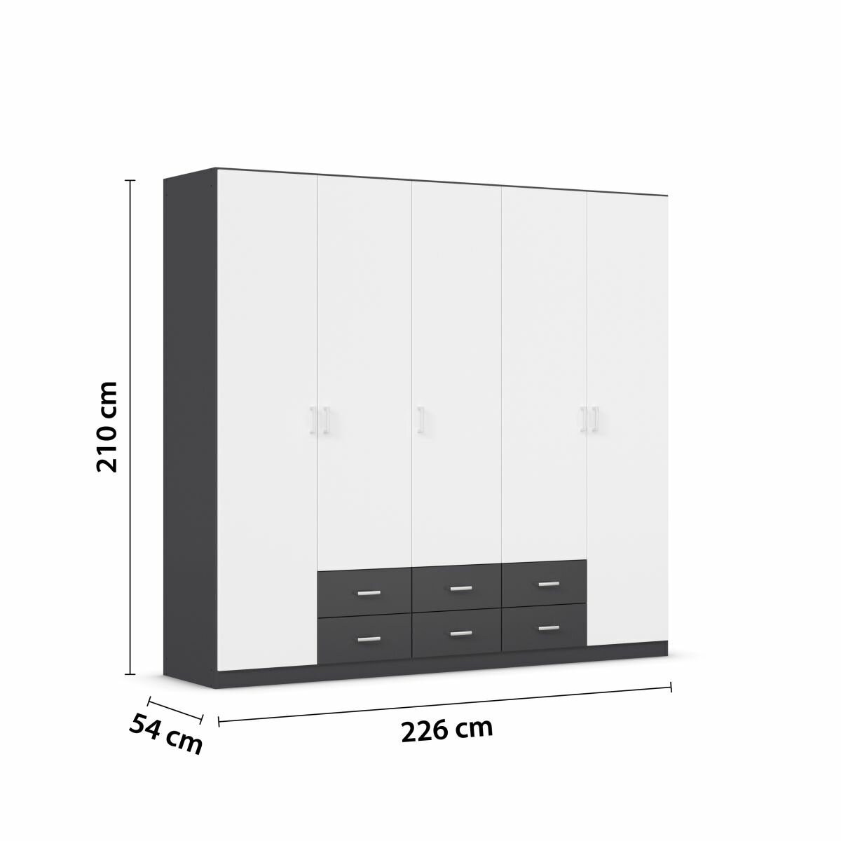 Drehtürenschrank, Gamma