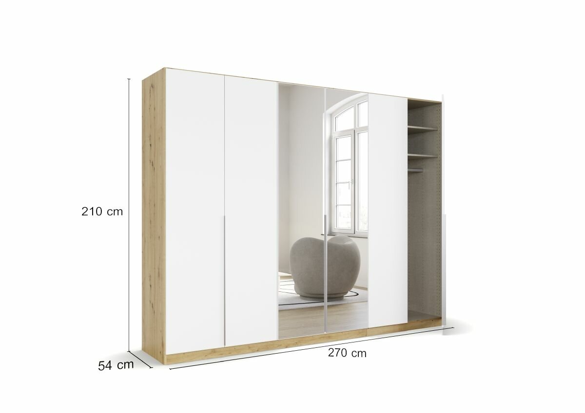 Drehtürenschrank, Alabama