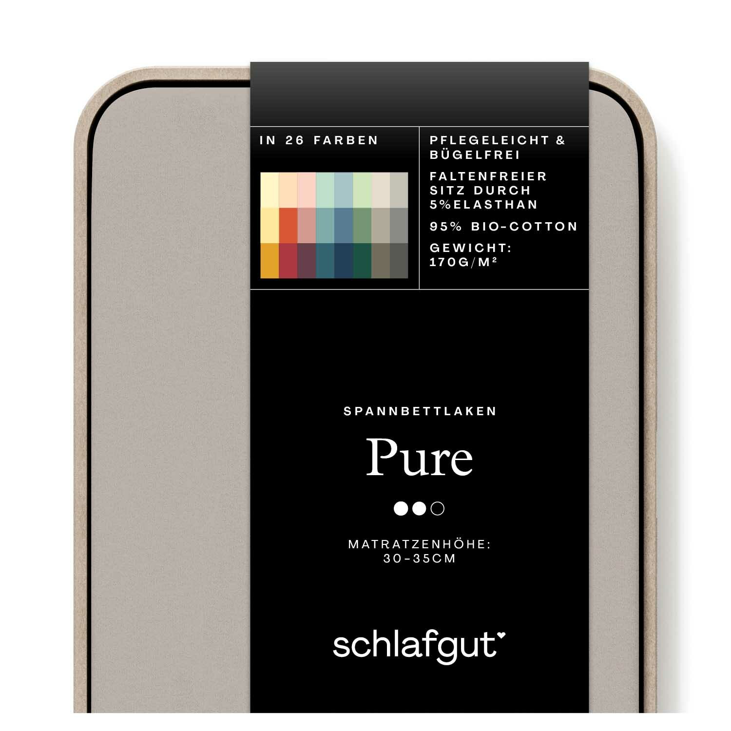 Pure Spannbettlaken