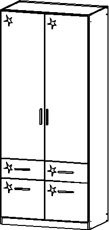 Drehtürenschrank, Celle