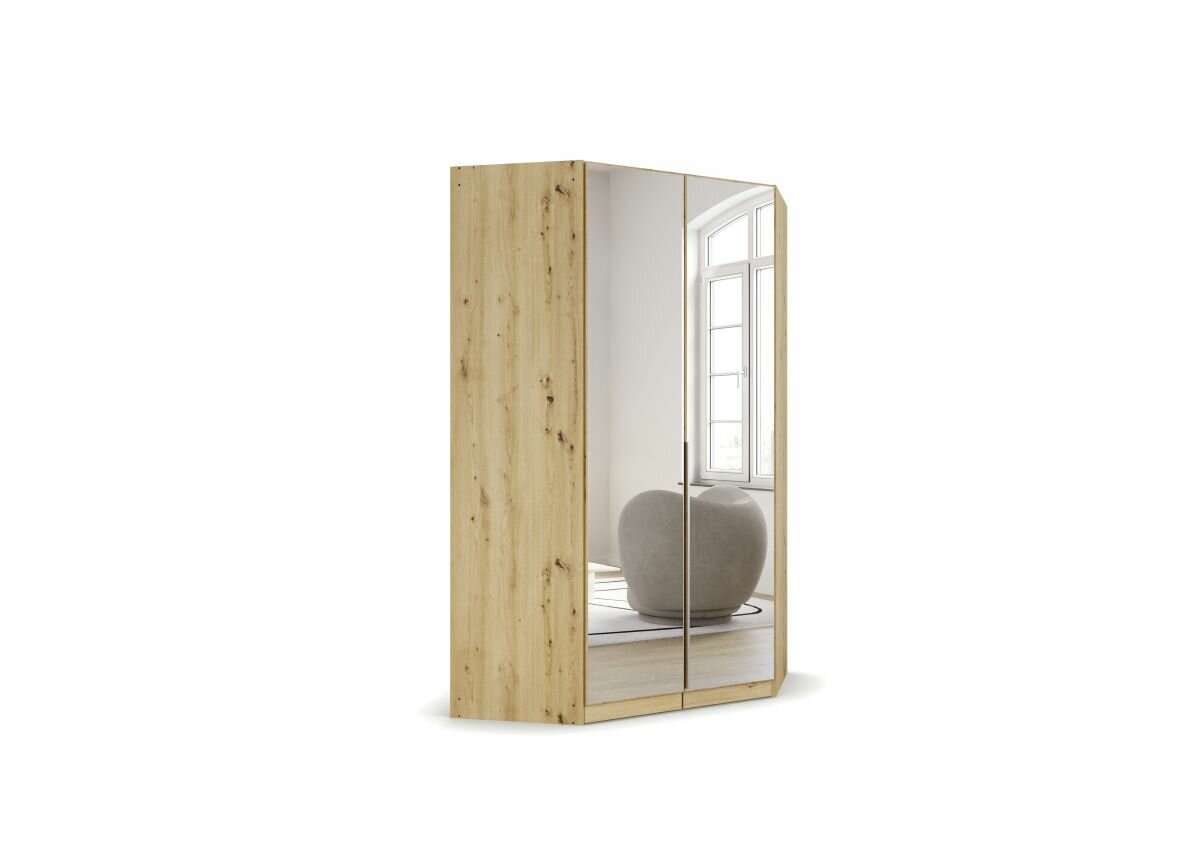 Drehtüren-Eckschrank, Alabama