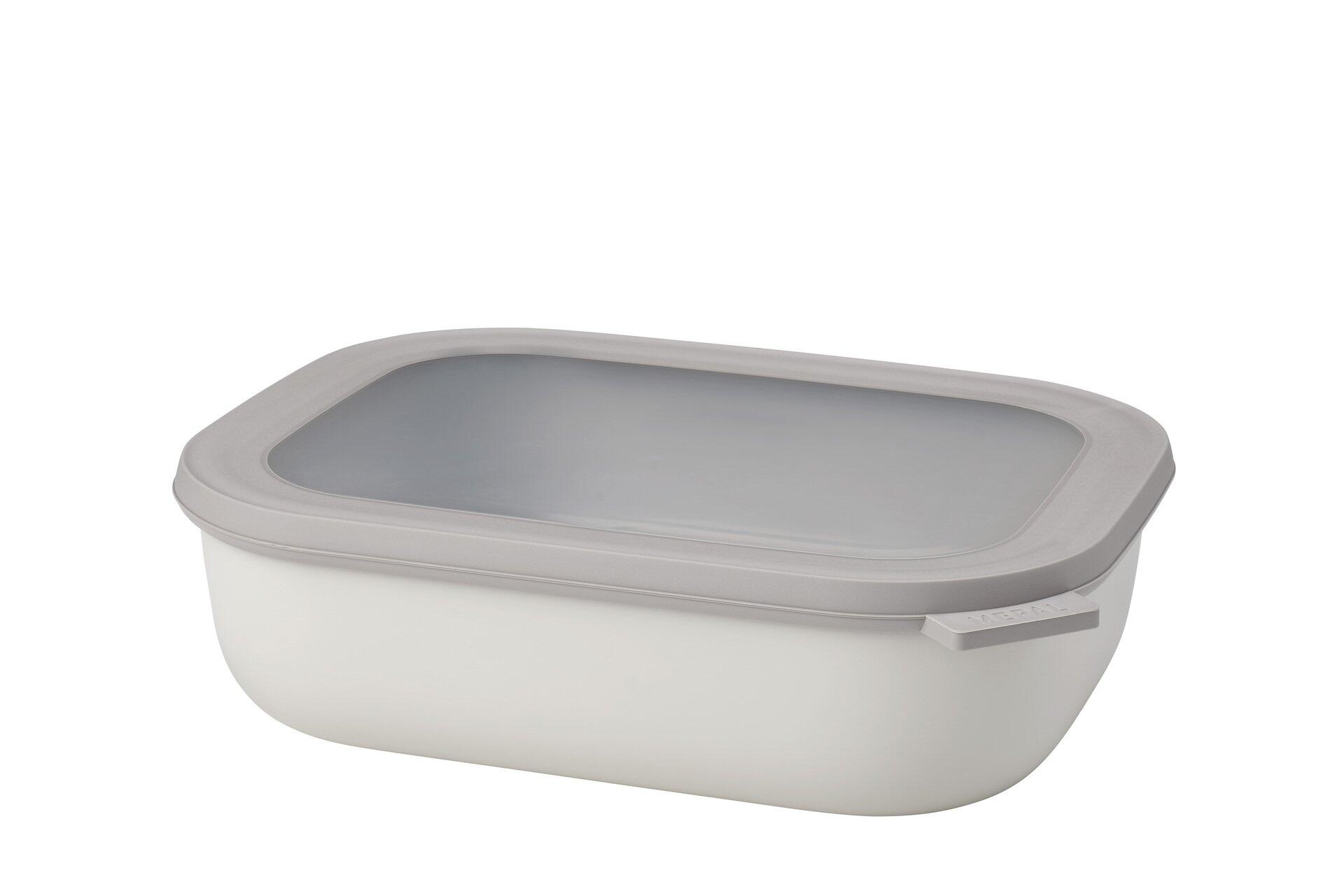 Mepal Rosti Bv Braun Multischüssel, Cirqula – Weiß – Ca.24,9X19,8X7cm