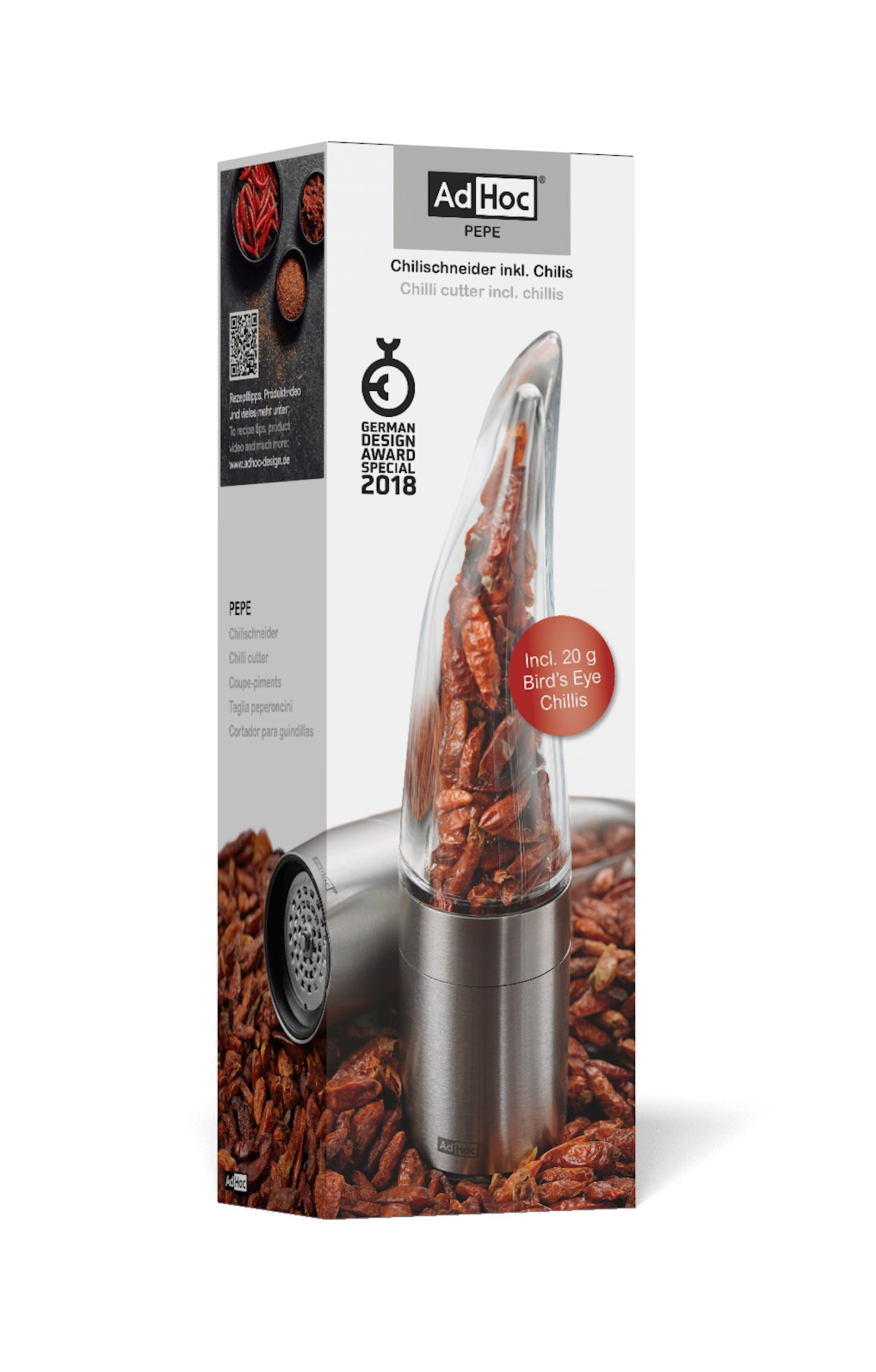 Geschenkset Chilischneider, Pepe