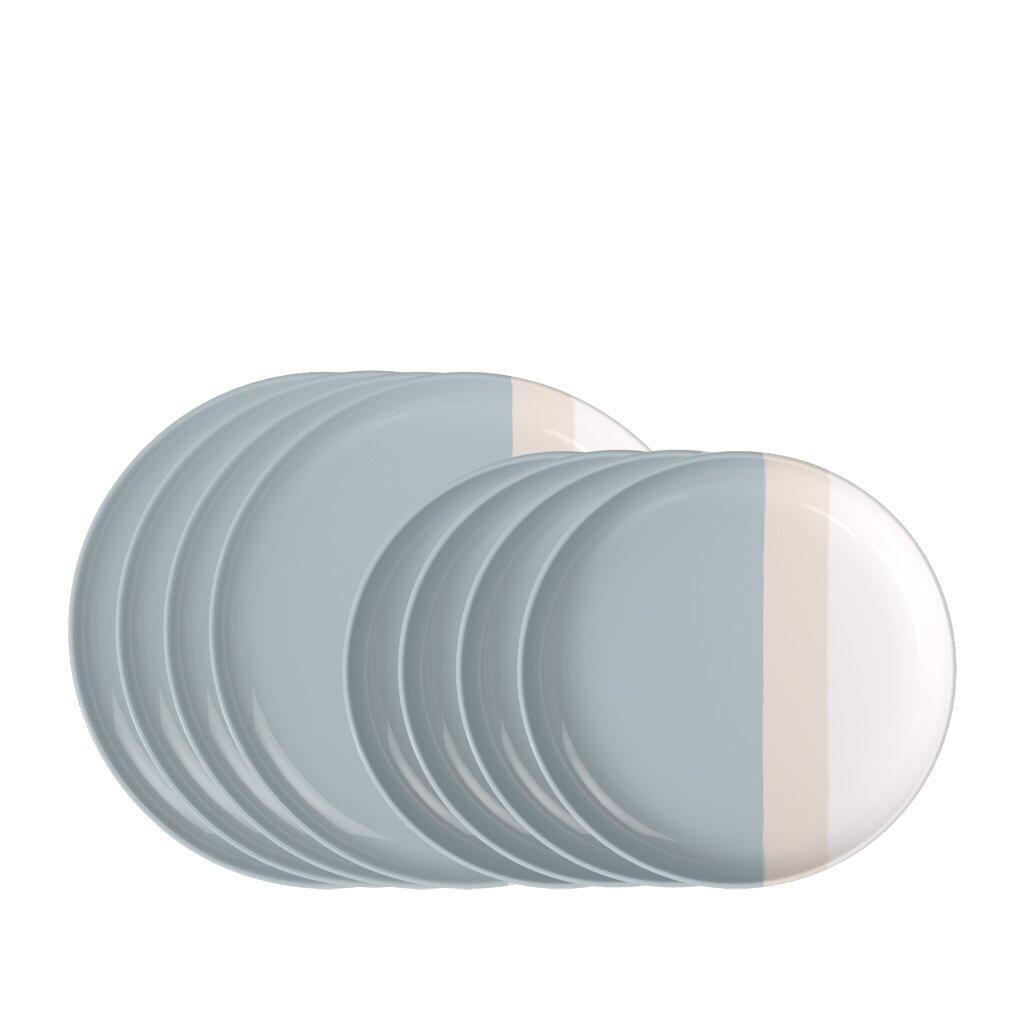 Dinner-Set, 8-tlg., PastelPop Blue