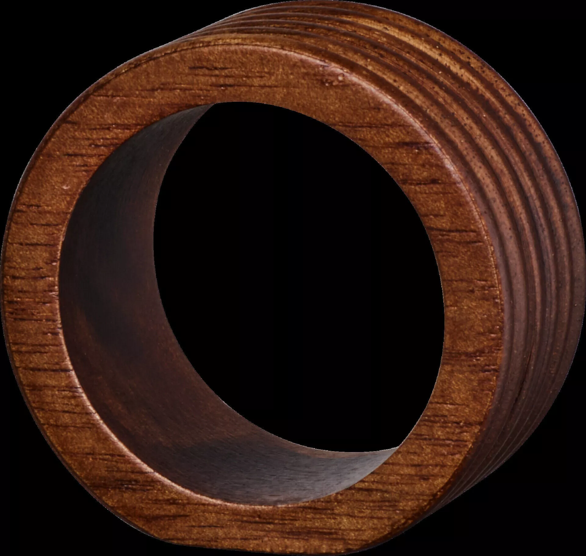 Serviettenringe Set, Wood