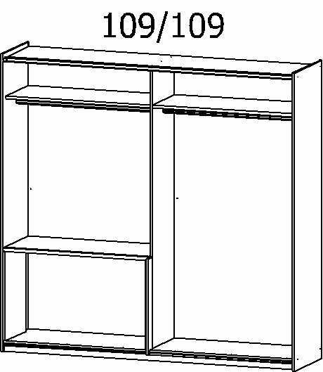 Schwebetürenschrank, Sevilla
