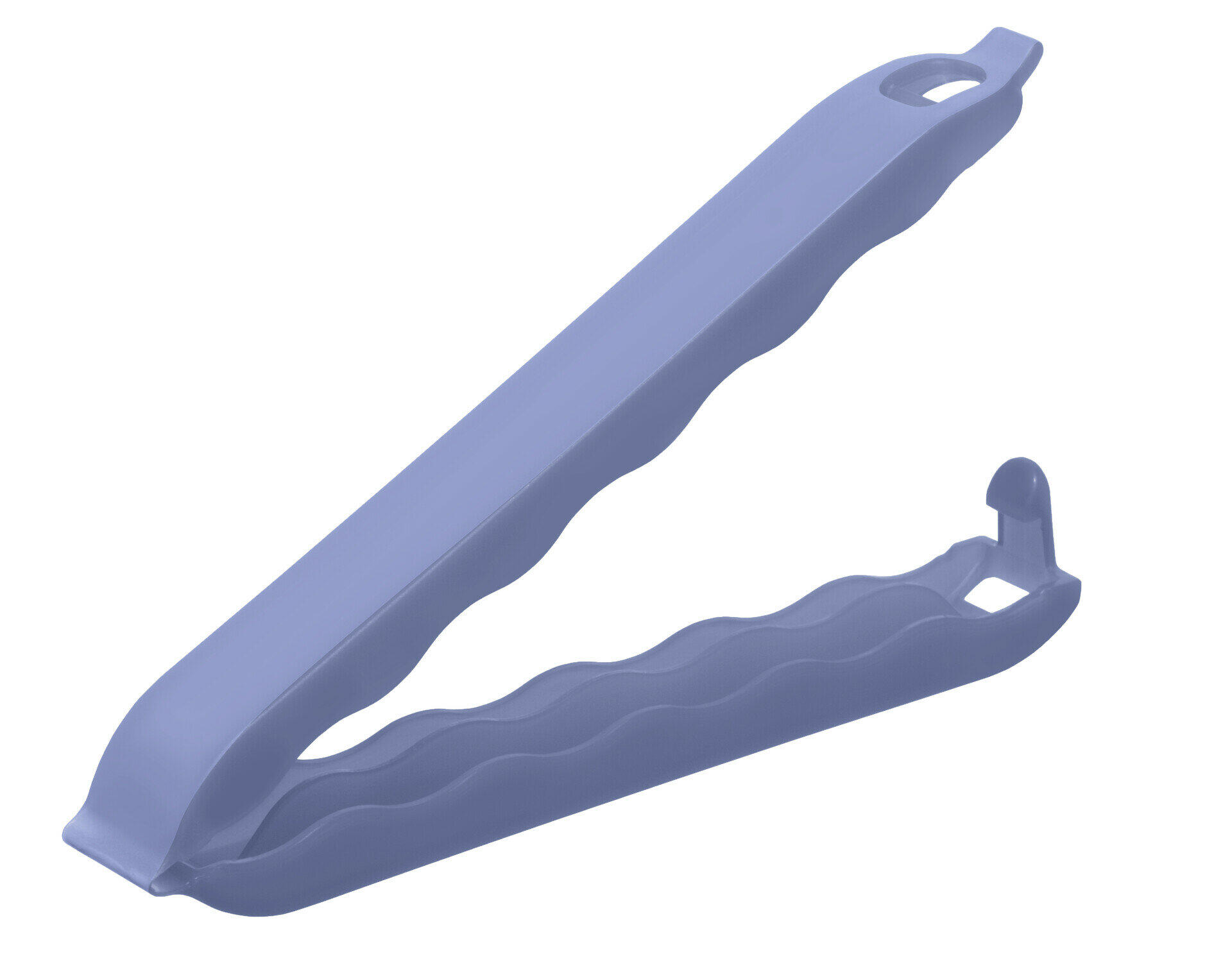 Rotho Kunststoff Blau Verschlussclips Set, Onda – – Ca.11,5X1,5X14cm