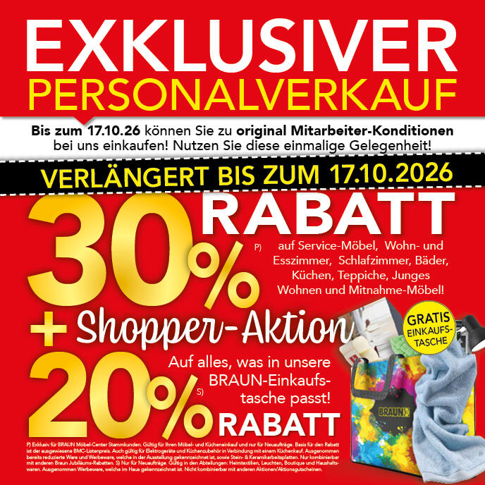 Jetzt Möbel online shoppen bei Braun Möbel Center