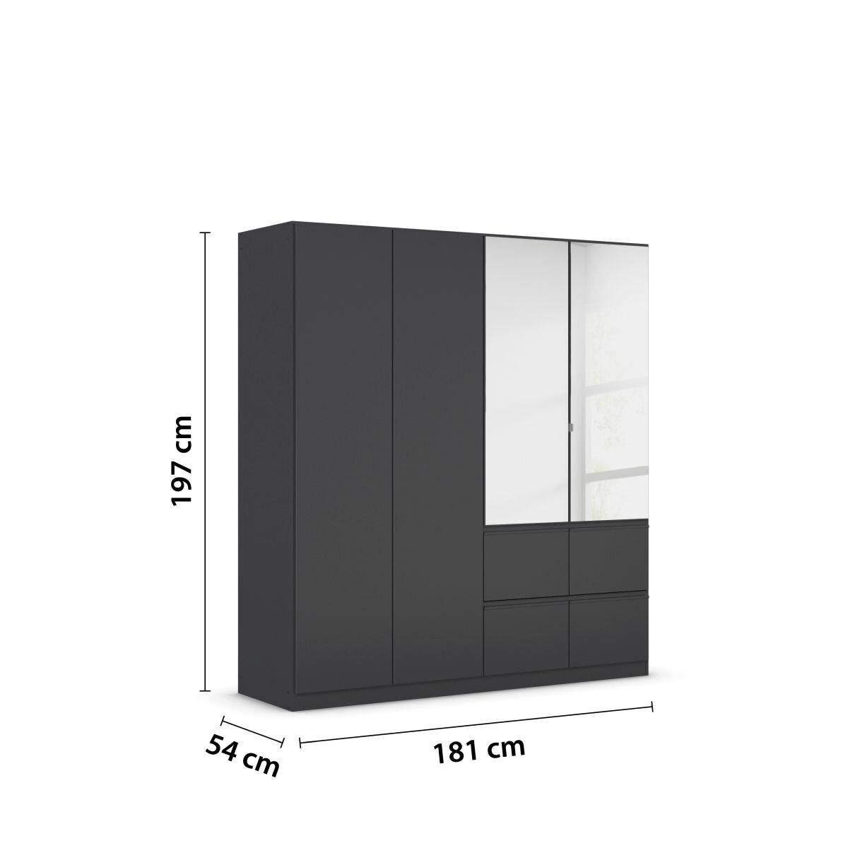 Drehtürenschrank, Asra
