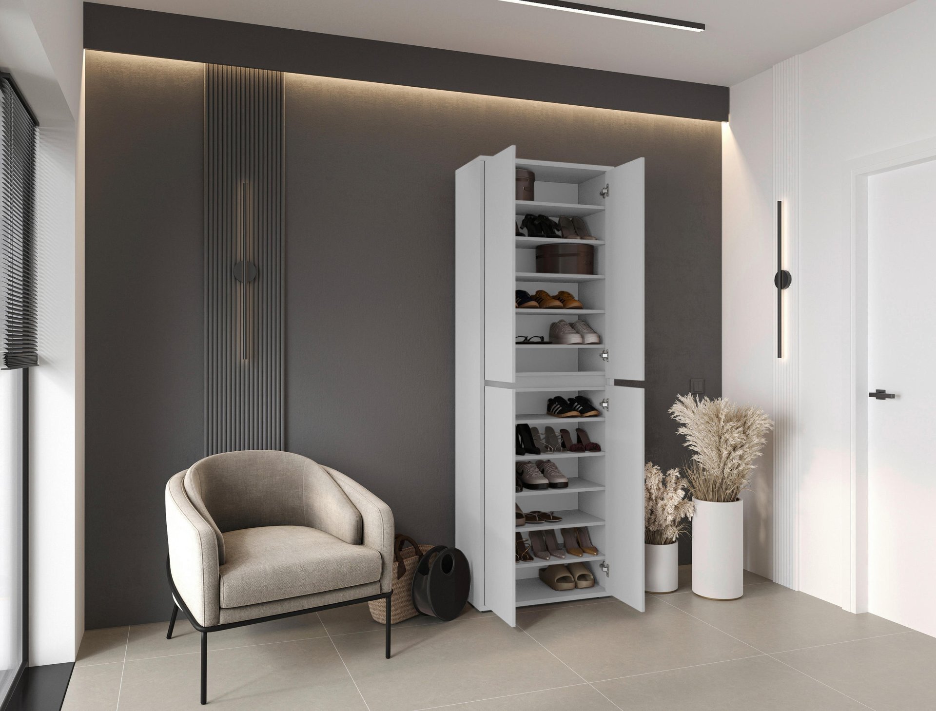 Schuhschrank, Liv
