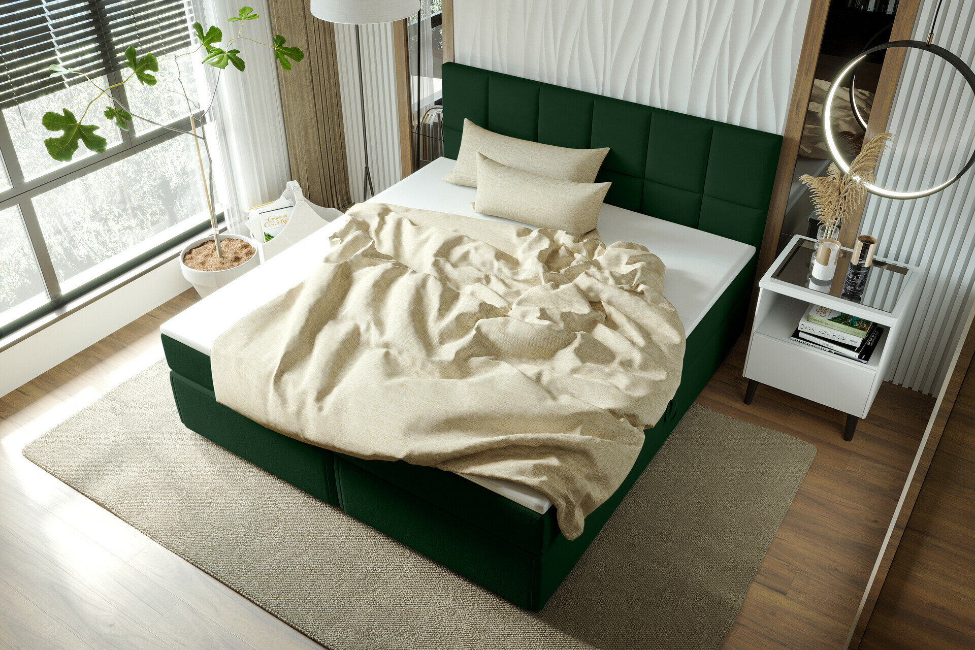 Boxspringbett, Garda