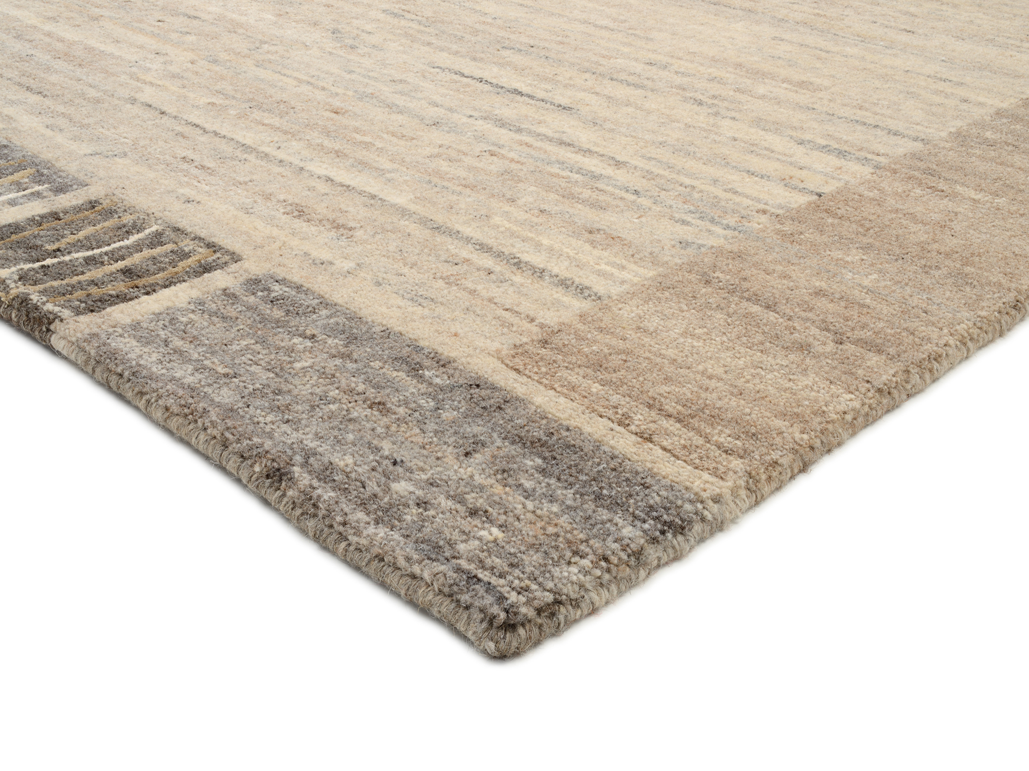 Handknüpfteppich, Natura Silk Greny
