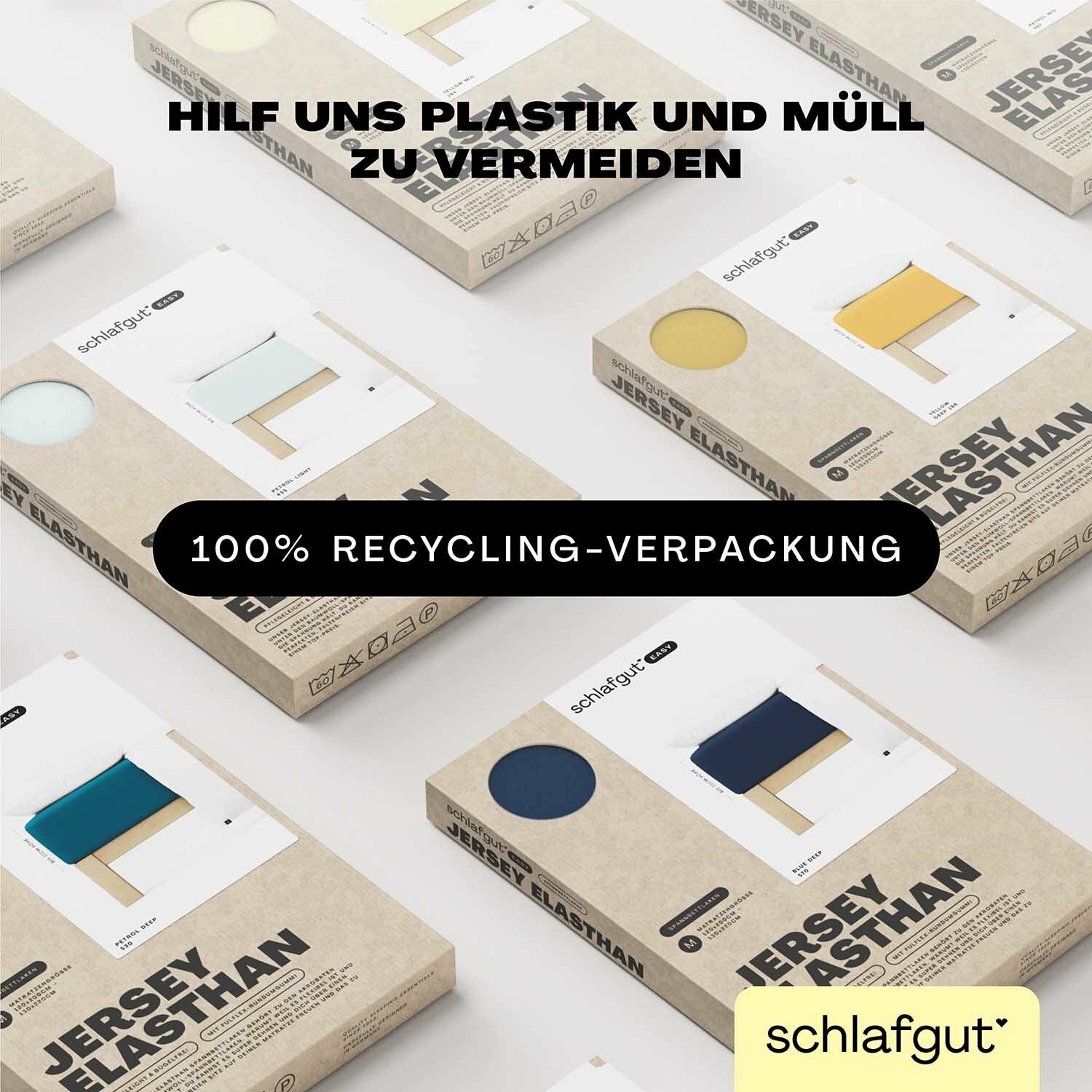 Spannbettlaken, EASY Jersey