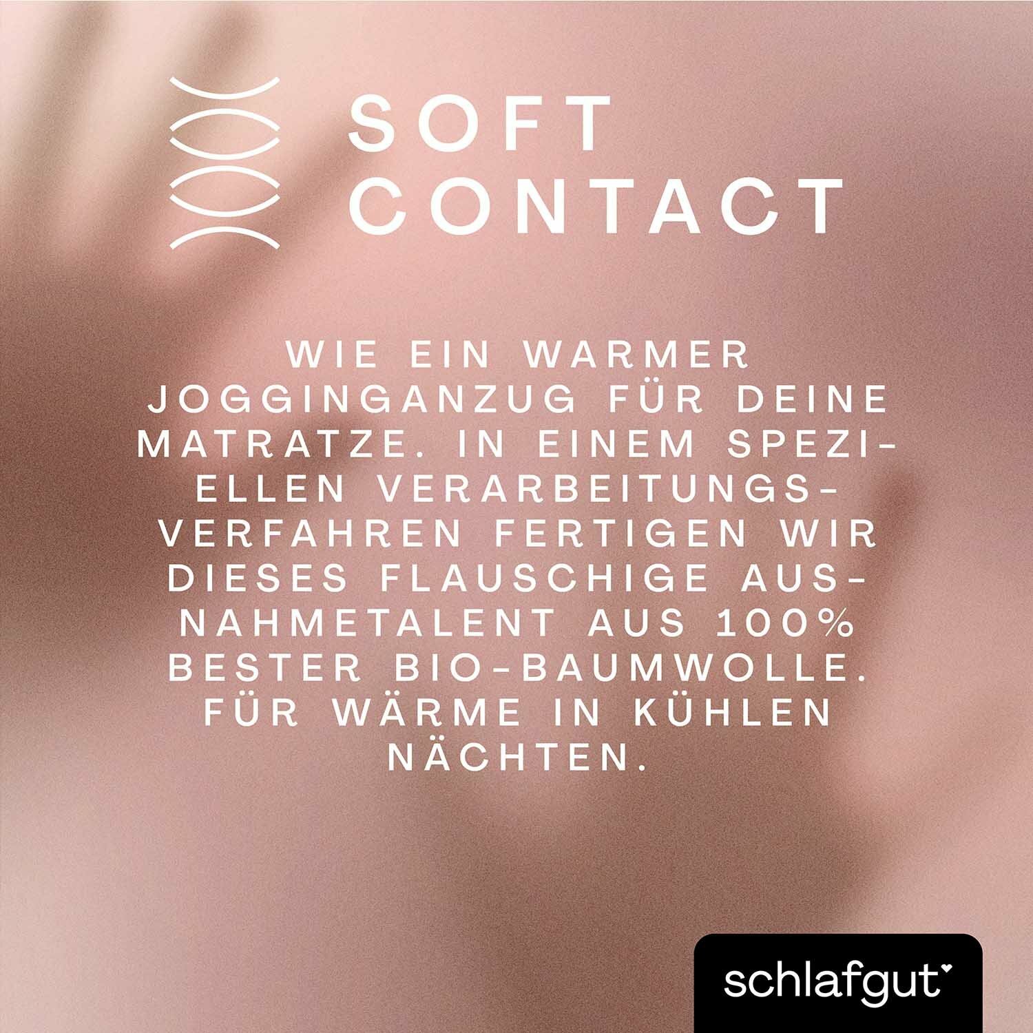 Spannbettlaken, Soft Contact