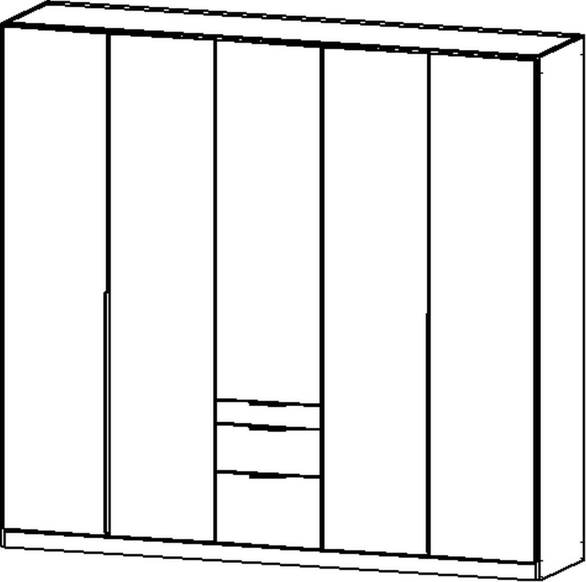 Drehtürenschrank, Alabama