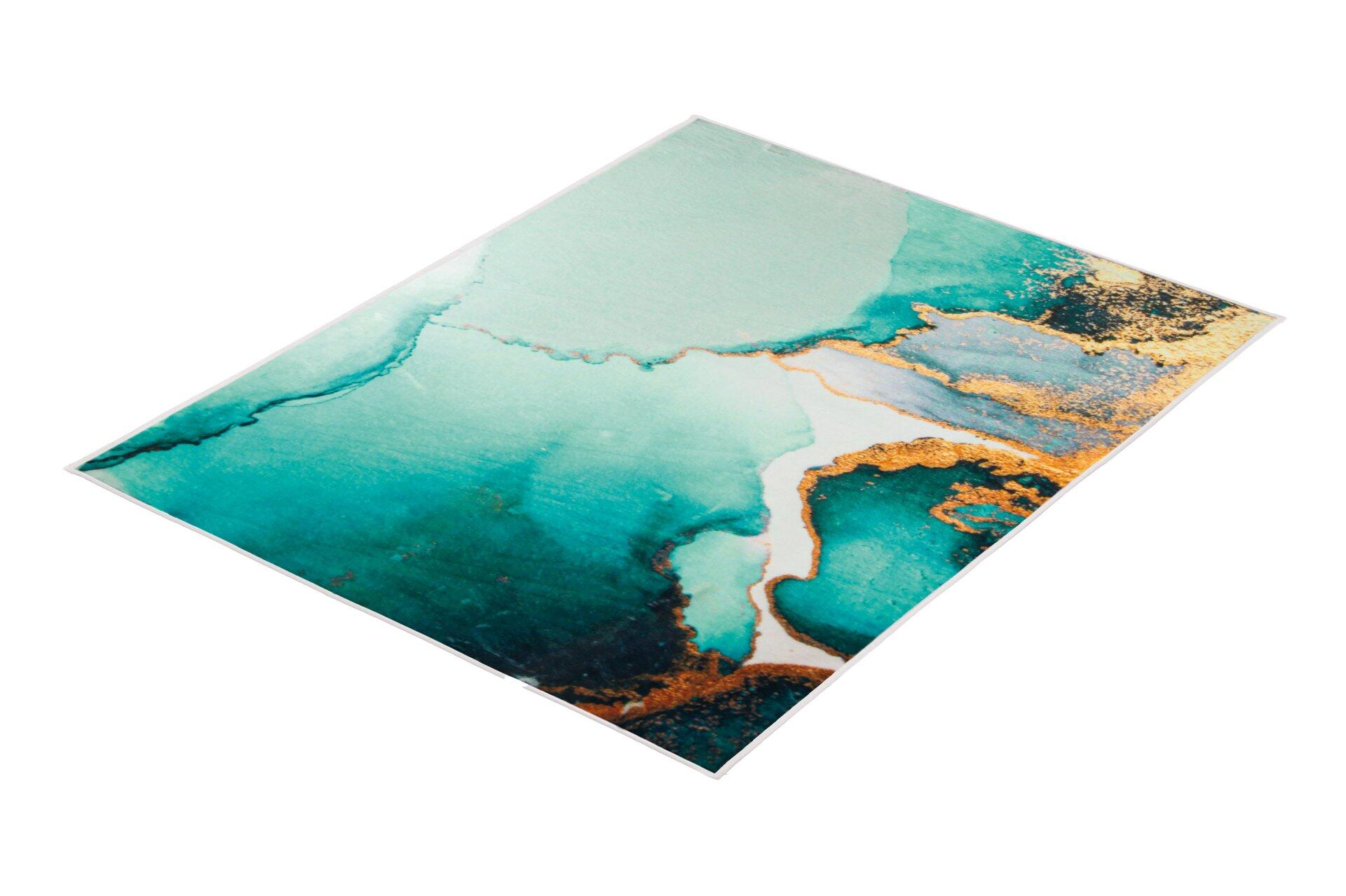 Badteppich, Teal