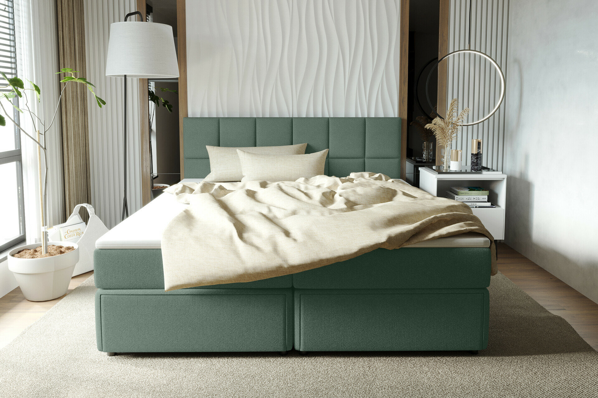 Boxspringbett, Garda