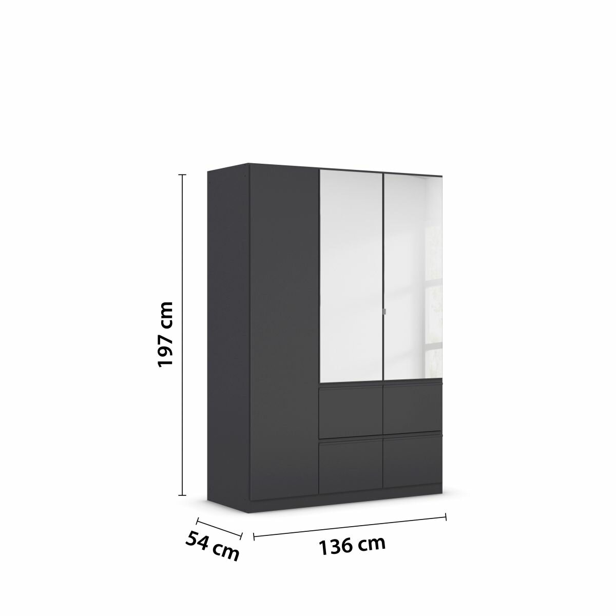Drehtürenschrank, Asra