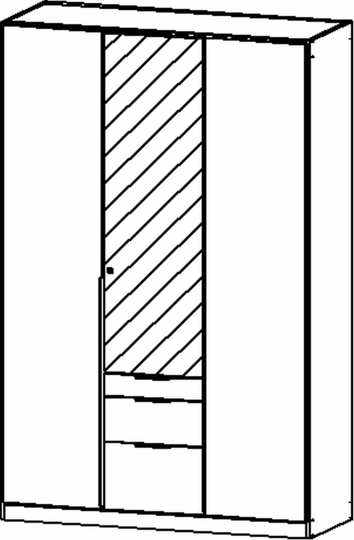 Drehtürenschrank, Alabama