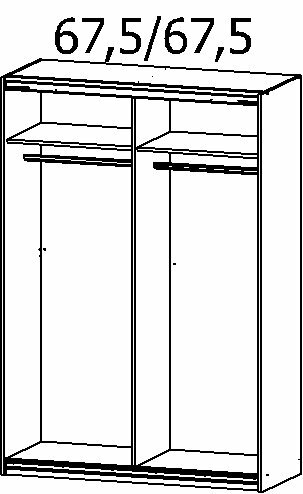Schwebetürenschrank, Subito