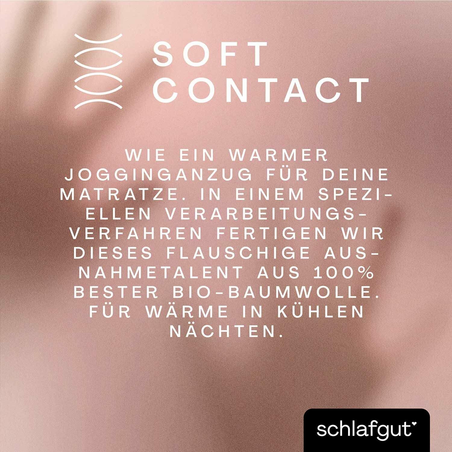 Spannbettlaken, Soft Contact