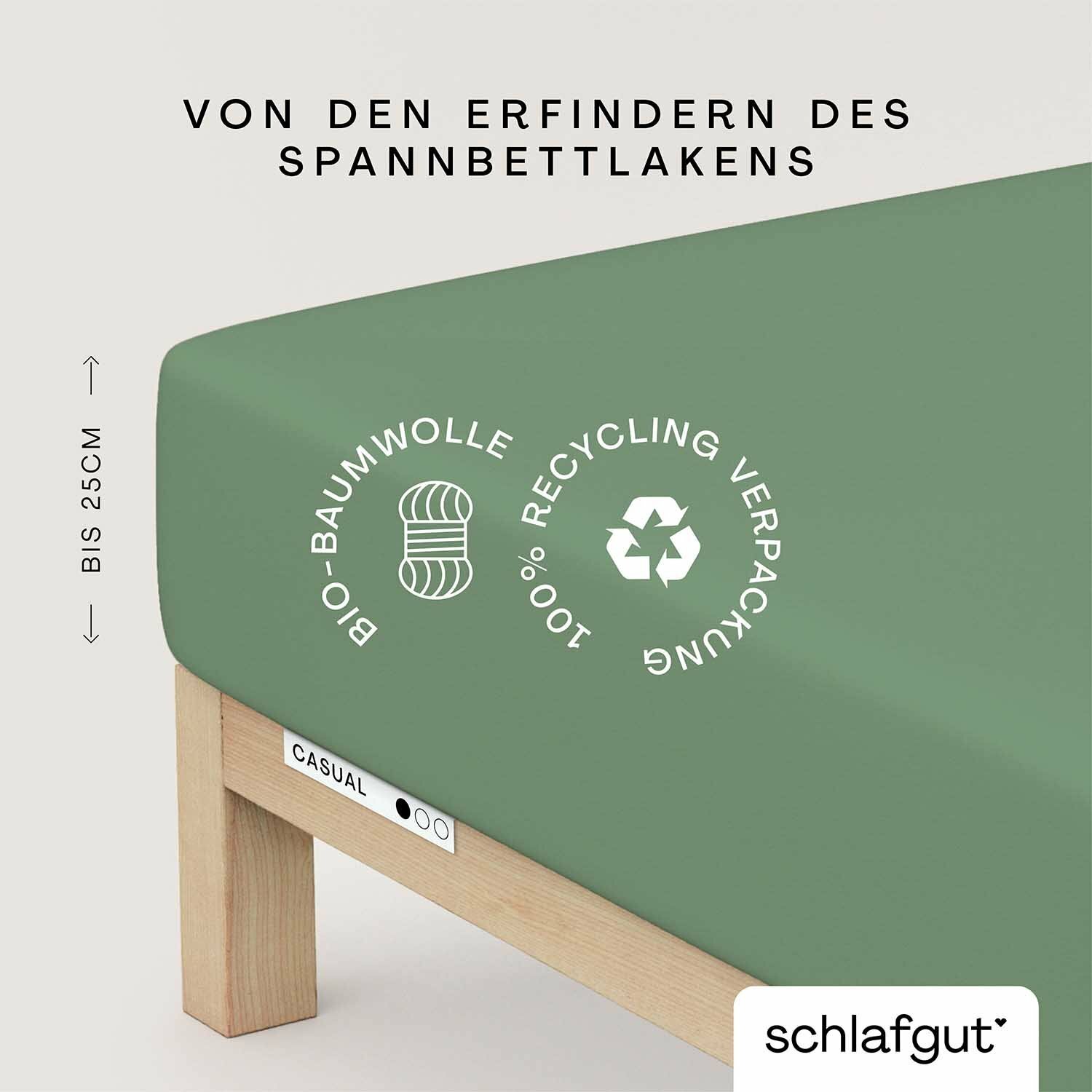 Spannbettlaken, Casual