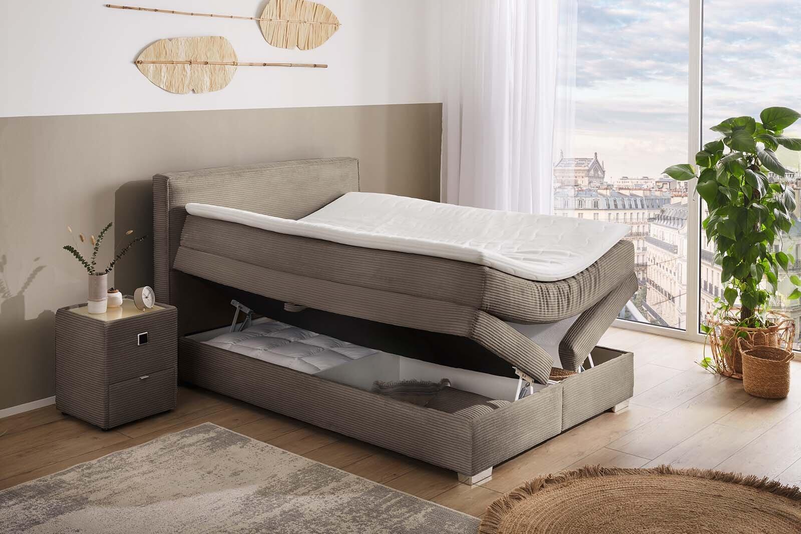 Boxspringbett m bk, Arabella