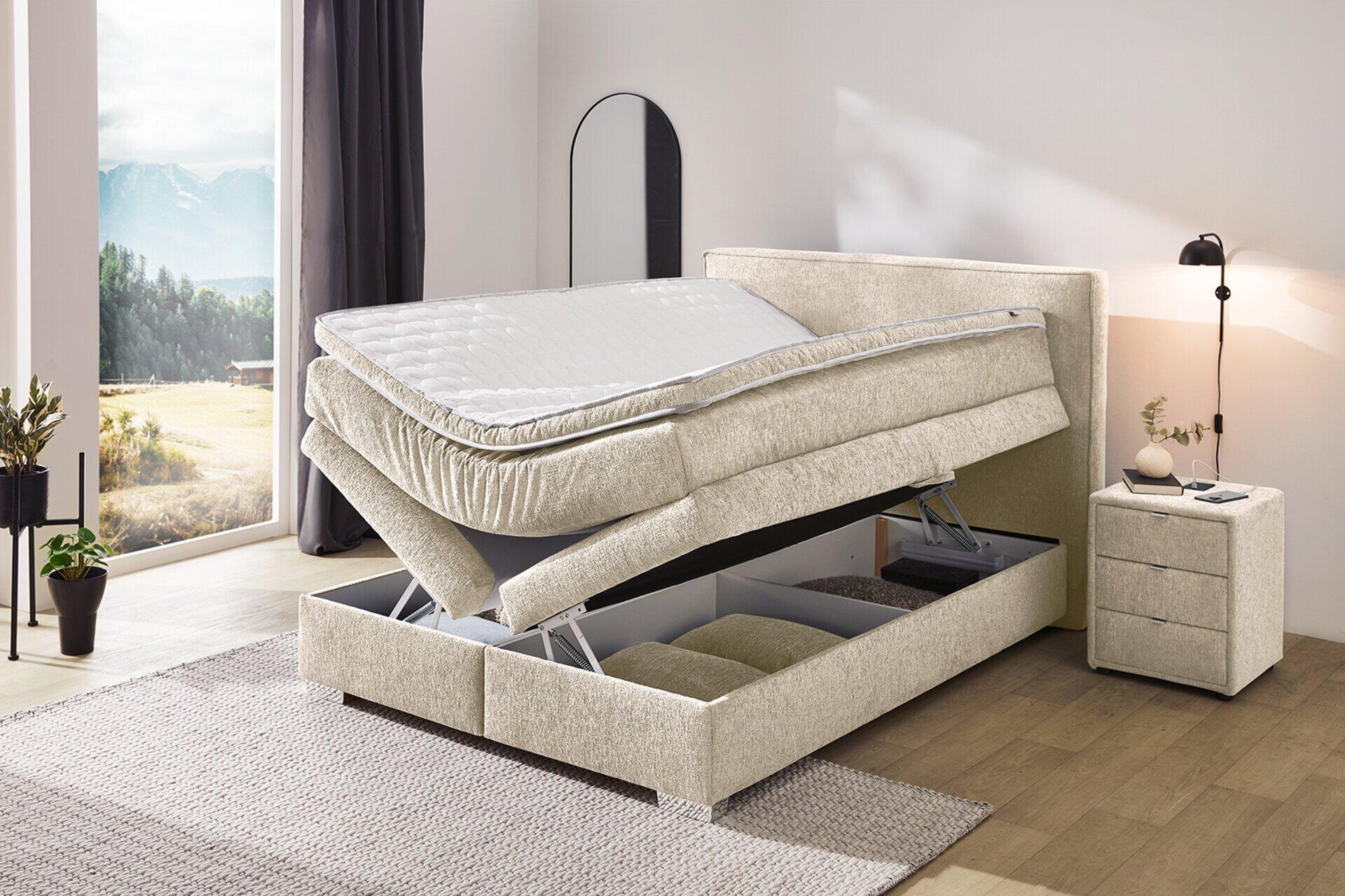 Boxspringbett m bk, Theresa