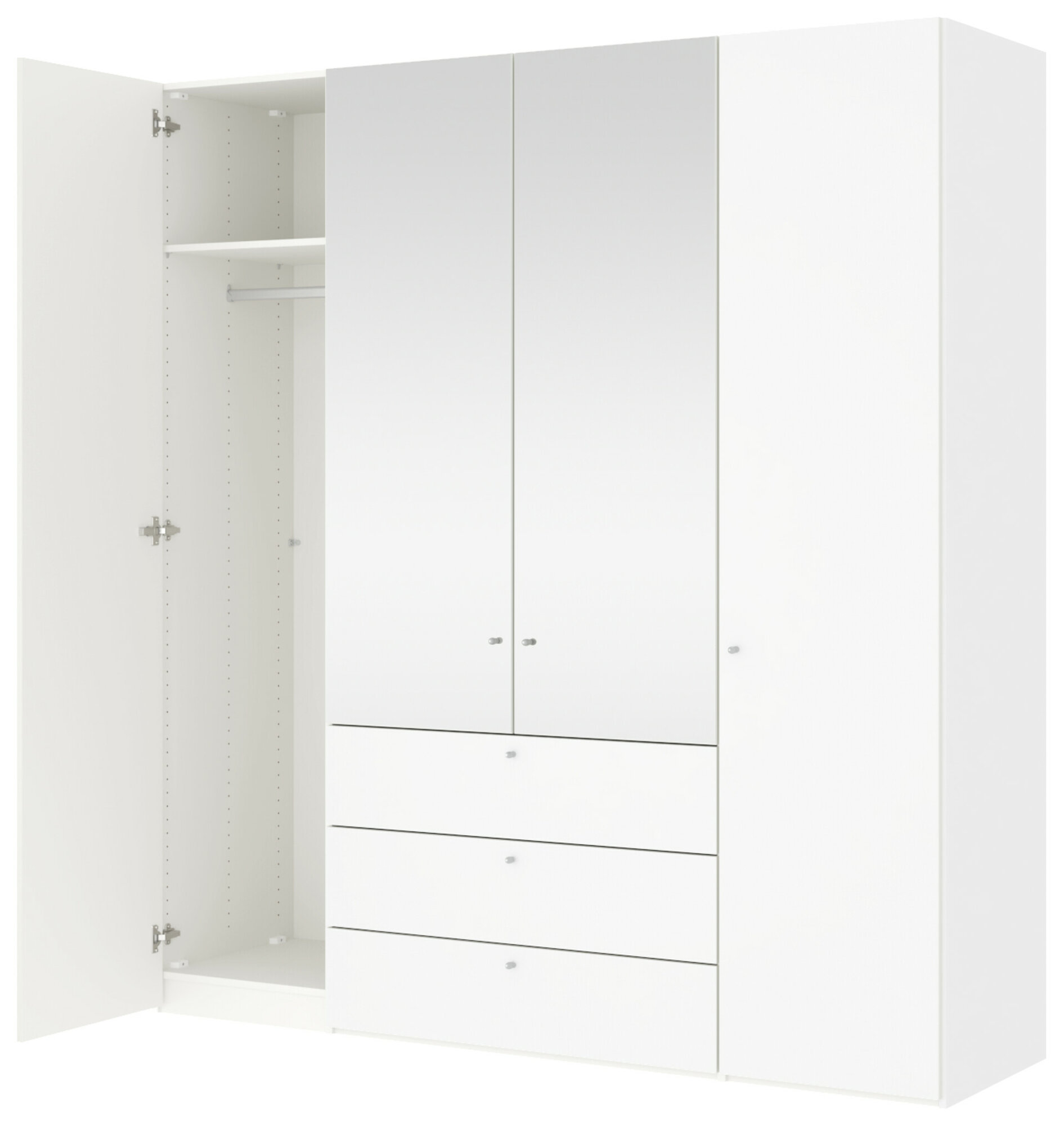 Drehtürenschrank, Longline