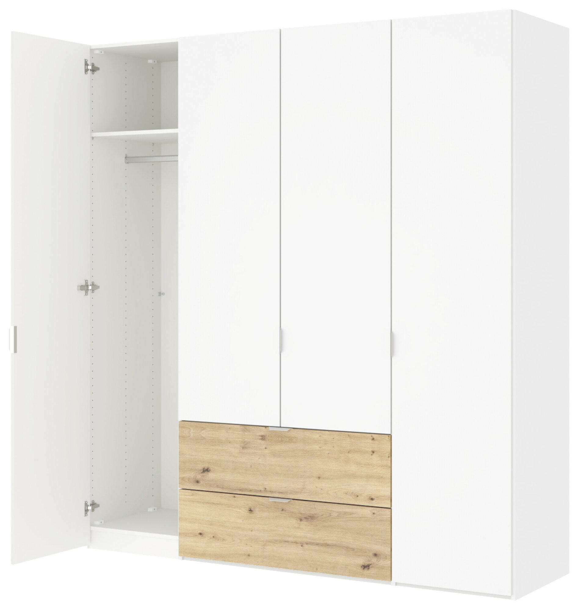 Drehtürenschrank, Longline