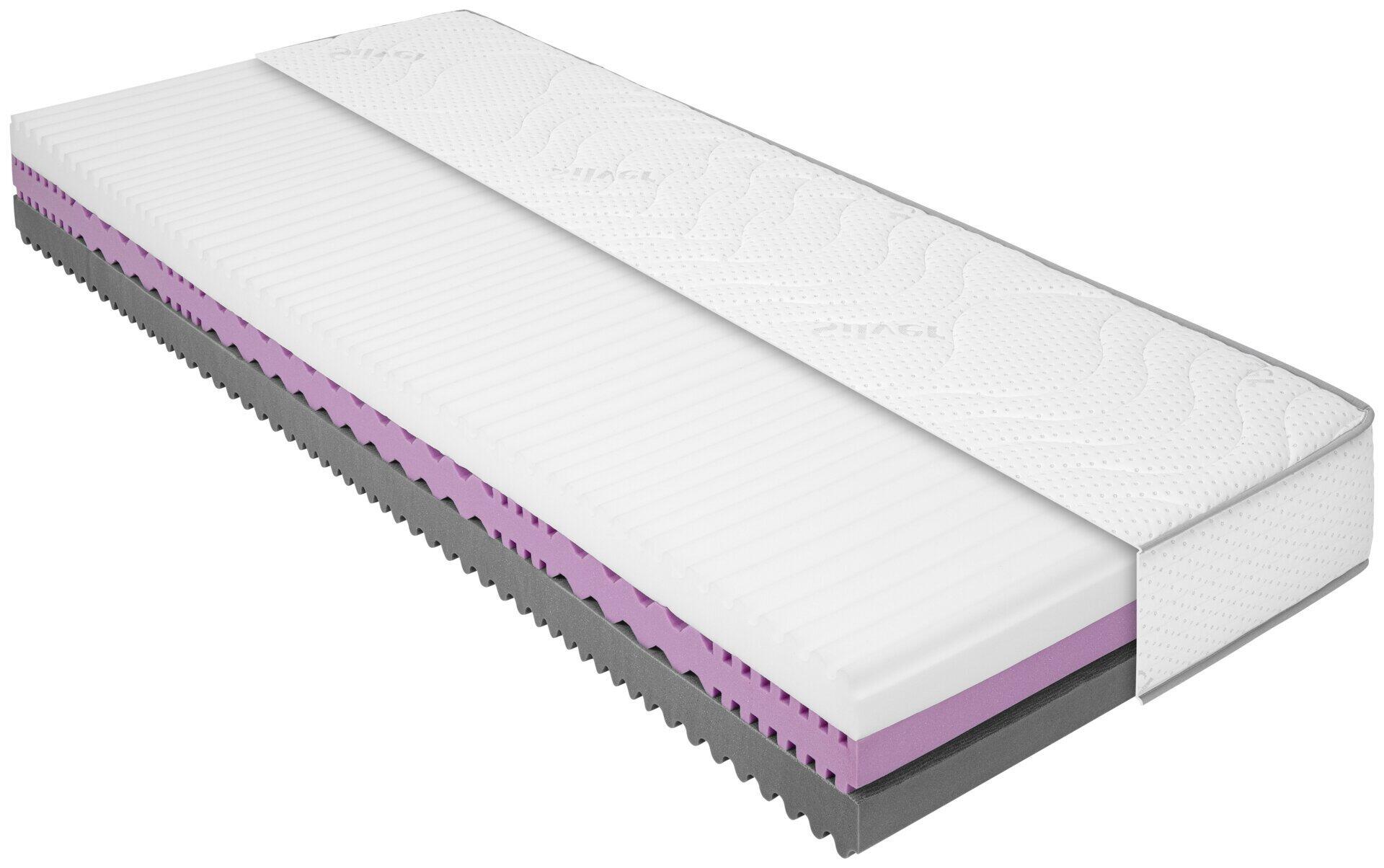 Matratzenkern ComfortPur P2620 mit wabenförmiger, dreidimensionaler Struktur für flexible und atmungsaktive Schlafzonen.