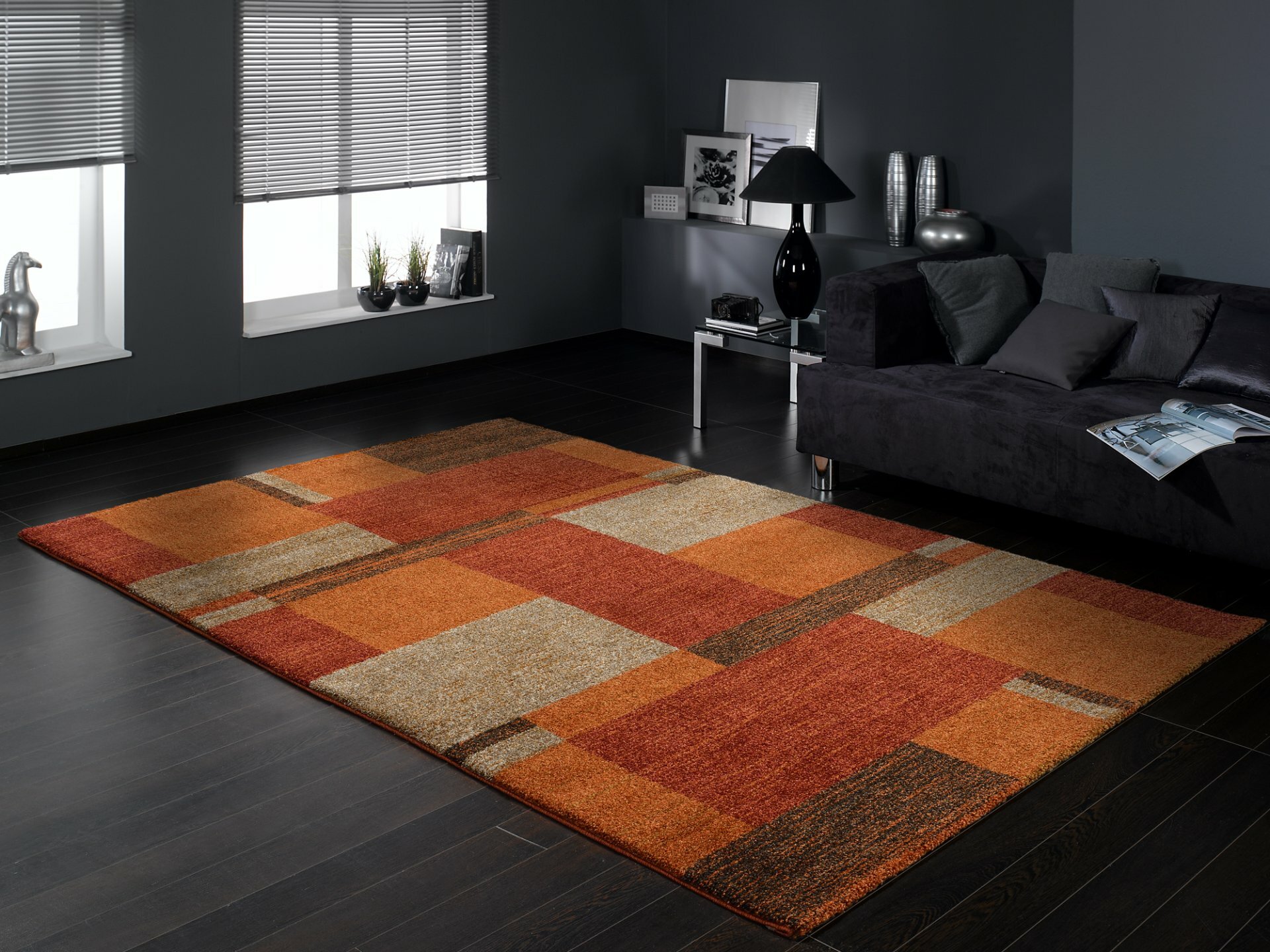 Maschinenwebteppich, Salda